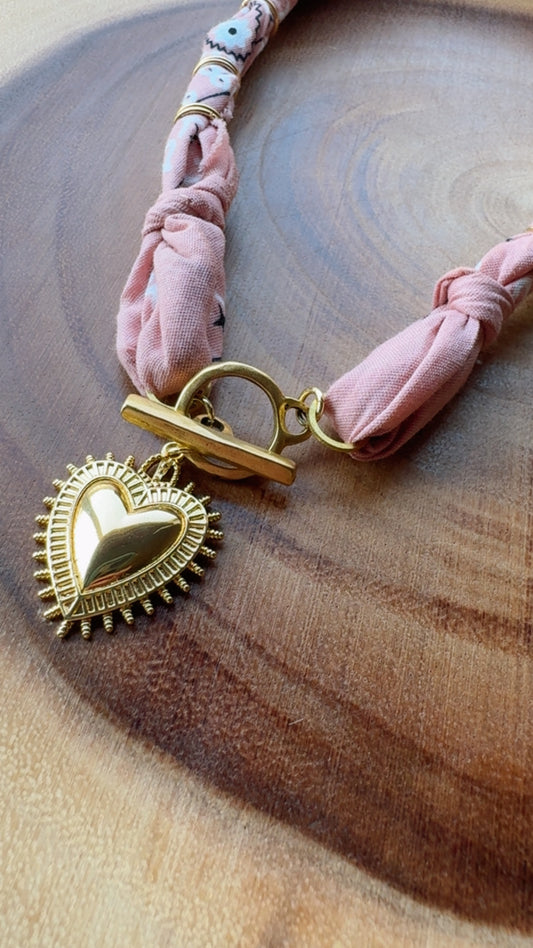 the Dakota Bandana Necklace