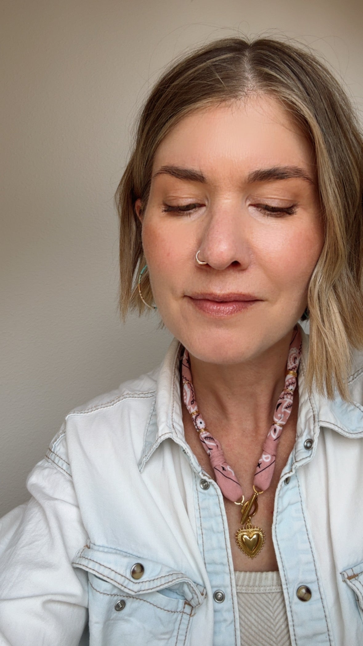 the Dakota Bandana Necklace