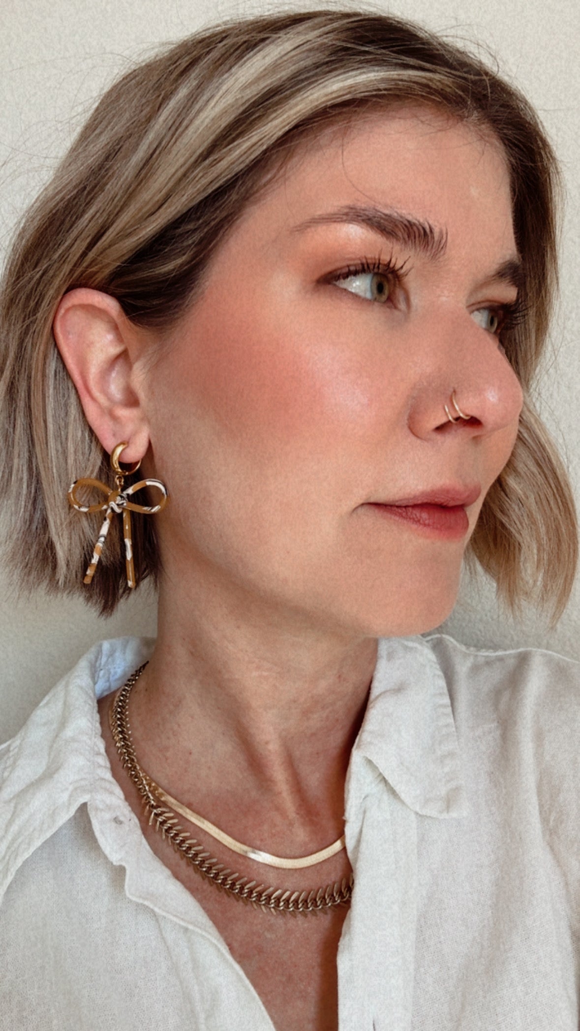 le Café Bow Earrings