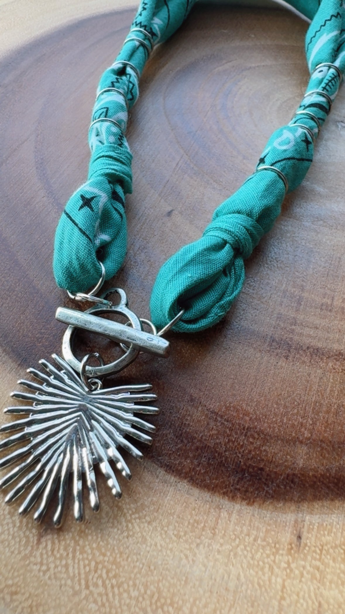 the Dakota Bandana Necklace