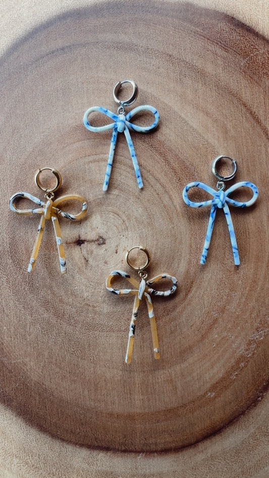 le Café Bow Earrings