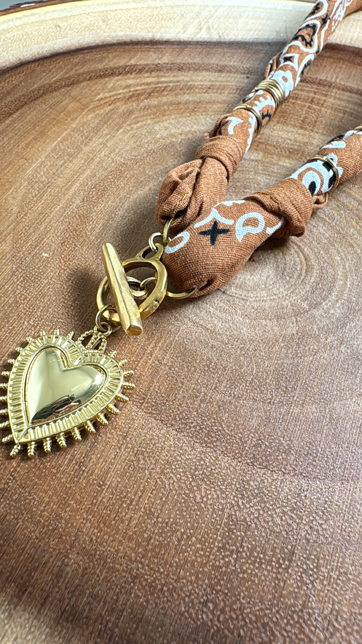 the Dakota Bandana Necklace